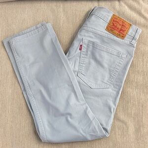 Levi's Light Gray 502 Mens Jeans 32 30